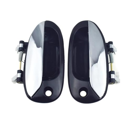 YUNLL Auto-Außentürgriff-Abdeckung, 2 Stück, für Kia für Carens 2003, 2004, 2005, 2006, Chrom, Außentürgriffe, Fahrer, vorne links und rechts, Beifahrer YUNLL Auto-Außentürgriff-Abdeckung, 2 Stück, für Kia für Carens 2003, 2004, 2005, 2006, Chrom, Außentürgriffe, Fahrer, vorne links und rechts, Beifahrer von YUNLL