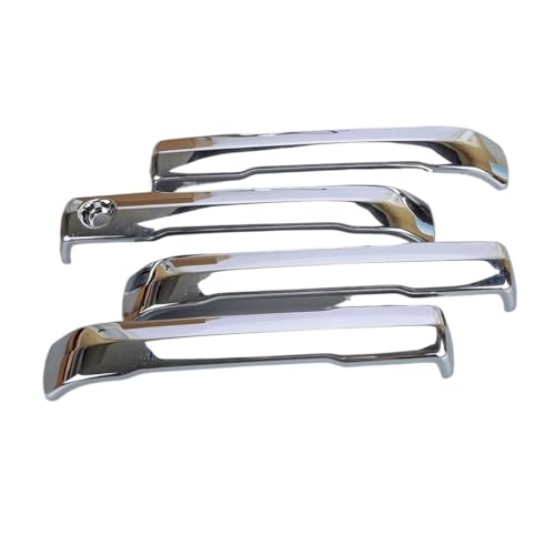 YUNLL Auto-Außentürgriff-Abdeckung, 4-teiliges Set, Auto-Außentür, vorne, hinten, links, rechts, Griffabdeckung aus ABS für Tundra 2022 2023, Chrom YUNLL Auto-Außentürgriff-Abdeckung, 4-teiliges Set, Auto-Außentür, vorne, hinten, links, rechts, Griffabdeckung aus ABS für Tundra 2022 2023, Chrom von YUNLL