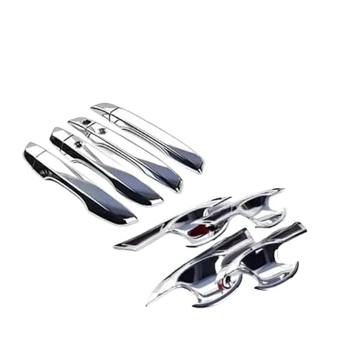 YUNLL Auto-Außentürgriff-Abdeckung, Auto-Außentürgriff-Abdeckung, Verkleidung für Civic 2016, 2017, 2018, 1,5 T, Styling-Formteil, ABS-Kohlefaser, bedruckt (Stil 3) von YUNLL