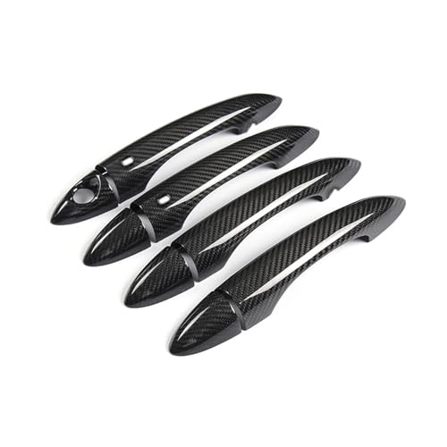 YUNLL Auto-Außentürgriff-Abdeckung, Auto-Seitentürgriff-Dekoration, Abdeckung mit intelligentem Schlüsselloch für Giulia 952, für Stelvio 949 2017–2022, Außenzubehör YUNLL Auto-Außentürgriff-Abdeckung, Auto-Seitentürgriff-Dekoration, Abdeckung mit intelligentem Schlüsselloch für Giulia 952, für Stelvio 949 2017–2022, Außenzubehör von YUNLL