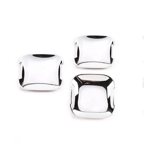 YUNLL Auto-Außentürgriff-Abdeckung, Autotürgriff, Außentürgriff-Abdeckung für Defender 90 2020–2022, Außengriff-Schutzhülle, 9-teiliges Set (Silber) von YUNLL