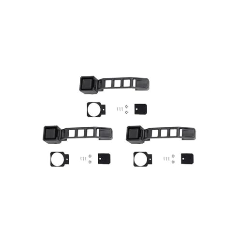 YUNLL Auto-Außentürgriff-Abdeckung, Autotürgriff, kratzfeste Abdeckung, Auto-Griff-Schutzschale für Wrangler JK 2007–2017, Außenzubehör (2-Türer-Version) von YUNLL