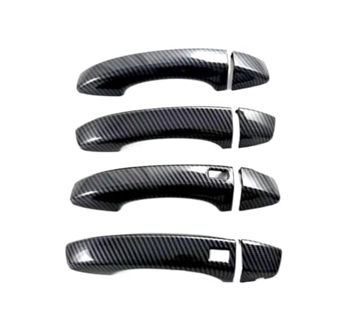 YUNLL Auto-Außentürgriff-Abdeckung, Seitentürgriff, Außentürgriff-Abdeckung, Verkleidung für MG für ZS für HS 2024, Zubehör, Kohlefaser YUNLL Auto-Außentürgriff-Abdeckung, Seitentürgriff, Außentürgriff-Abdeckung, Verkleidung für MG für ZS für HS 2024, Zubehör, Kohlefaser von YUNLL