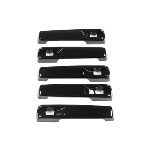 YUNLL Auto-Außentürgriff-Abdeckung, glänzendes Schwarz, Außentürgriff-Schutzabdeckung für G-Klasse für W461, W463, G55, G63, G500 2001–2021 von YUNLL