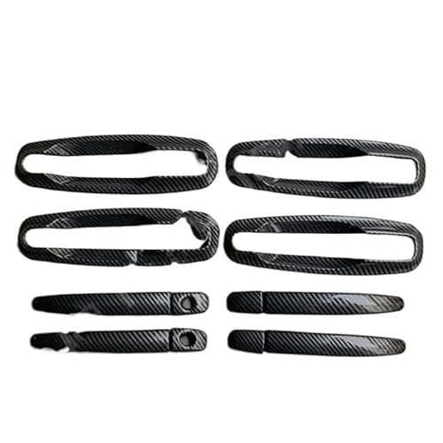 YUNLL Auto-Außentürgriffabdeckung, Außentürgriff-Abdeckung, Aufkleber, Auto-Styling, Auto-Außentürgriffabdeckungen für Lacetti für Optra (Styles2) von YUNLL