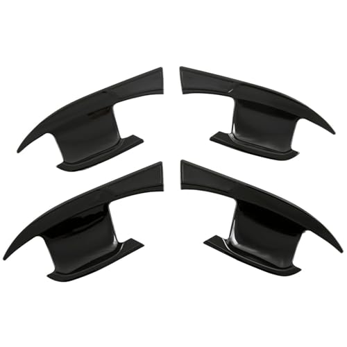 YUNLL Auto-Außentürgriffabdeckung für BYD For Song For Plus 2021–2025, Auto-Außentürgriffe, Schüsselabdeckung, dekorative Zierleiste (schwarz) von YUNLL