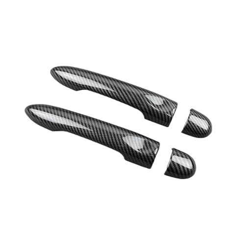 YUNLL Auto-Außentürgriffabdeckung für Clio IV für Clio 4 für Lutecia 2012 2013 2014 2015 2016 2017 2018 2019 Auto-Außentürgriff-Abdeckung Zubehör (Stile 4) von YUNLL