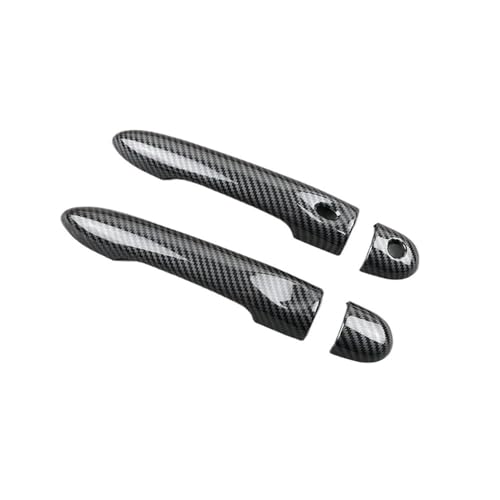 YUNLL Auto-Außentürgriffabdeckung für Clio IV für Clio 4 für Lutecia 2012 2013 2014 2015 2016 2017 2018 2019 Auto-Außentürgriff-Abdeckung Zubehör (Styles6) von YUNLL