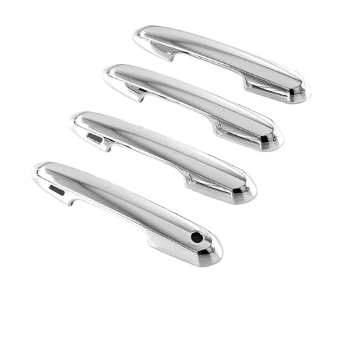 YUNLL Auto-Außentürgriffabdeckung für Highlander, XU70, Kluger 2020, 2021, 2022, 2023, ABS, Auto-Außentürgriff-Abdeckung, Schutzaufkleber (Silber) von YUNLL