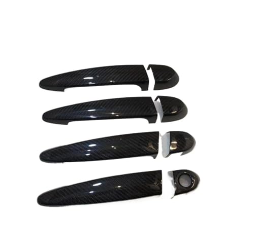 YUNLL Auto-Außentürgriffabdeckung für X1, X2, X3, X4, X5, X6, E90, E91, E92, E93, F30, mit Lampe, Schlüsselloch, 4-Türer, Kohlefaser, Auto-Außentürgriff-Abdeckung, Schalenverkleidung YUNLL Auto-Außentürgriffabdeckung für X1, X2, X3, X4, X5, X6, E90, E91, E92, E93, F30, mit Lampe, Schlüsselloch, 4-Türer, Kohlefaser, Auto-Außentürgriff-Abdeckung, Schalenverkleidung von YUNLL