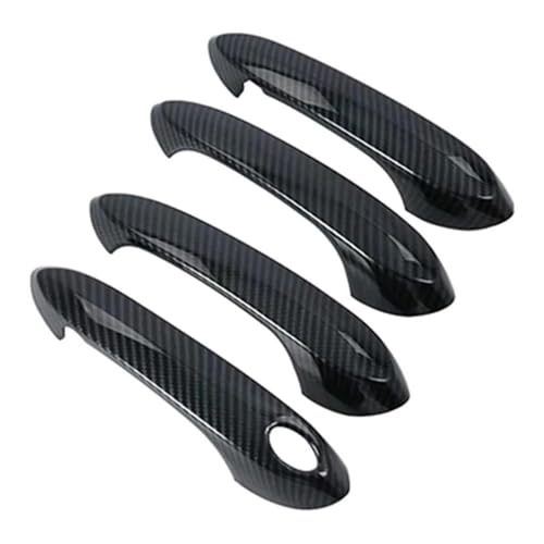 YUNLL Auto-Außentürgriffabdeckung für X3 G01 2018 2019, Kohlefaser, ABS, Türgriff-Abdeckung, Zierleiste, Schutzschale, Aufkleber, Auto-Außenzubehör von YUNLL
