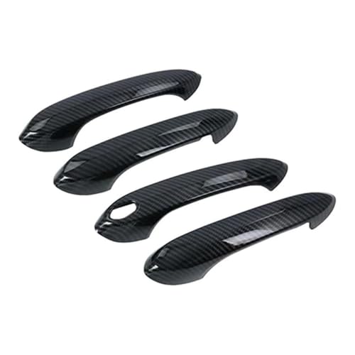 YUNLL Auto-Außentürgriffabdeckung für X3 für G01 2018 2019, Kohlefaser, ABS, Türgriff-Abdeckung, Zierleiste, Schutzschale, Aufkleber, Auto-Außenzubehör von YUNLL