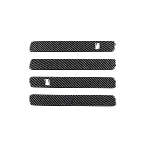 YUNLL Türgriff für den Außenbereich für Kia für EV9, Türgriffabdeckung, Zierleisten, Türgriffe, für den Außenbereich, dekoratives Zubehör im Auto-Stil (Carbonfaser) von YUNLL
