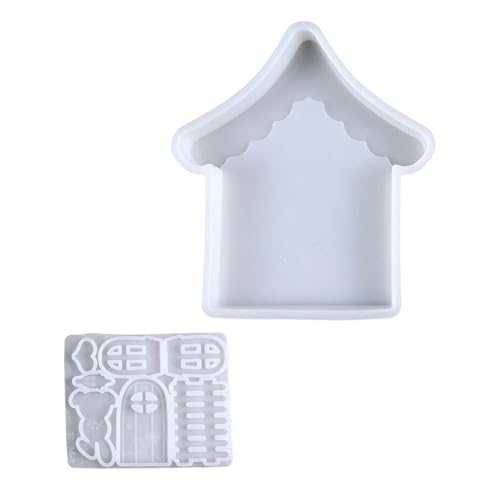 2 Stücke Flexible Silikonformen Für Kaninchen Haus Und Kerzenhalter Machen Die Reinigungs Und Geschäftsorganisation House Formen Leicht 2 Stücke Flexible Silikonformen Für Kaninchen Haus Und Kerzenhalter Machen Die Reinigungs Und Geschäftsorganisation House Formen Leicht von YUNNIAN