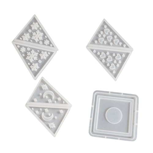 4pcs Kreative Flexible Silikonform Für Pyramidenkerze Und Umgebungsleuchten Dekoration Für Geburtstage Und Feierlichkeiten Handgefertigte Kerzenhalterform 4pcs Kreative Flexible Silikonform Für Pyramidenkerze Und Umgebungsleuchten Dekoration Für Geburtstage Und Feierlichkeiten Handgefertigte Kerzenhalterform von YUNNIAN