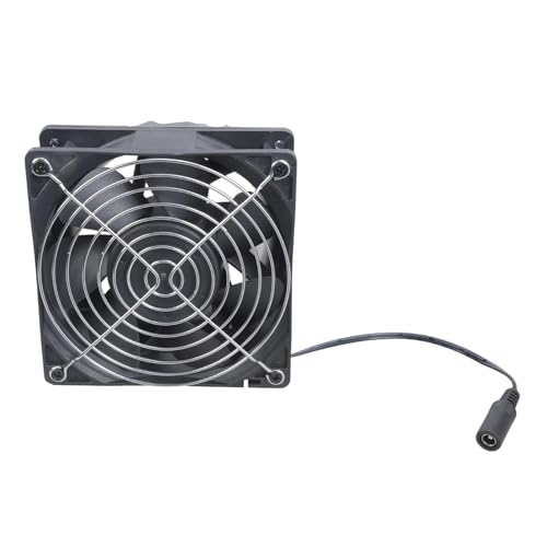6000 U/Min DC12V 120 Mm Ableitungslüfter Round Kanallüftung Für Diyer Luftströme Systeme Druckergehäuse Elektronik Doppelkugellagergebläse von YUNNIAN
