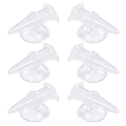YUNNIAN 6PCS Automatische Garnelen Fütterungstassen PVC Saugnapfbecher Zur Einfachen Überwachung Effizienter Aquarium Fütterung Automatischer Feeder YUNNIAN 6PCS Automatische Garnelen Fütterungstassen PVC Saugnapfbecher Zur Einfachen Überwachung Effizienter Aquarium Fütterung Automatischer Feeder von YUNNIAN