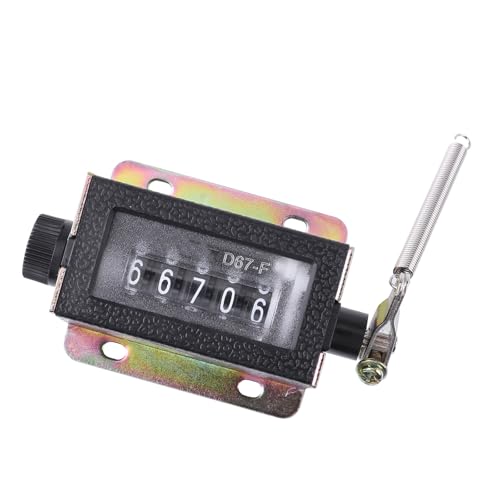 Handheld Manual Mechanical Tallies Counter 5 Digit Display 0-99999 Für Textile Geräte Coaching Strickvorgänge Tragbarer Handschalter von YUNNIAN