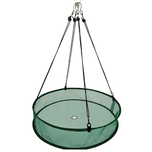 Hanging Trümmerfänger Tablett Unter Vogelfutterhäuern Schnell Verwenden Glasfaser Net Construction Food Catcher Tabletts Für Gartengarten Vogelfuttertablett Tablett von YUNNIAN