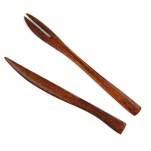 Holzdessert Messer Fork Kuchenmesser Messer Tischgeschirr Besteck Set Küchenzubehör Holzmaterial Holz Obstgabeln Holzdessert Messer Fork Kuchenmesser Messer Tischgeschirr Besteck Set Küchenzubehör Holzmaterial Holz Obstgabeln von YUNNIAN