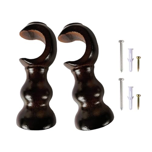 Holzvorhangklammern Einzelvorhangstange Mit Runden Basi Holzvorhangklammern Einzelvorhangstange Mit Runden Basi von YUNNIAN