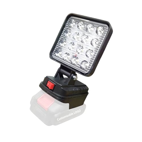 Mehrzweck Lithium Batterien LED Arbeitslicht Faltbare Basis USB Schnittstellen Die Für 14.4-20V Elektrowerkzeugbeleuchtung USB Ladeadapter Kompatibel von YUNNIAN
