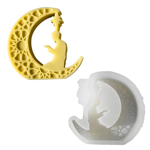 Moon Silikonform Epoxidharz Formen Eid Themen Kerze Perfekt Zum Herstellen Von Schmuck Und Zu Hause Dekore Projekte Flexible Silikon Moon Silikonform Epoxidharz Formen Eid Themen Kerze Perfekt Zum Herstellen Von Schmuck Und Zu Hause Dekore Projekte Flexible Silikon von YUNNIAN