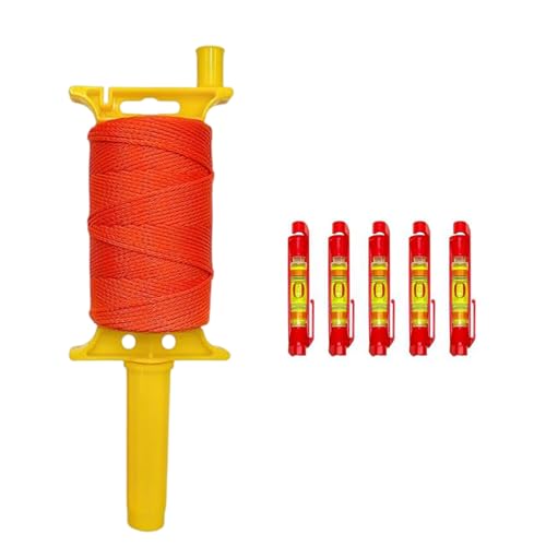 Professionelle Konstruktionslinie String 540ft Verstärktes Nylonkabel Mit Ergonomischem Und Integriertes Leveling Werkzeug Geflochtene Mylon Line Professionelle Konstruktionslinie String 540ft Verstärktes Nylonkabel Mit Ergonomischem Und Integriertes Leveling Werkzeug Geflochtene Mylon Line von YUNNIAN