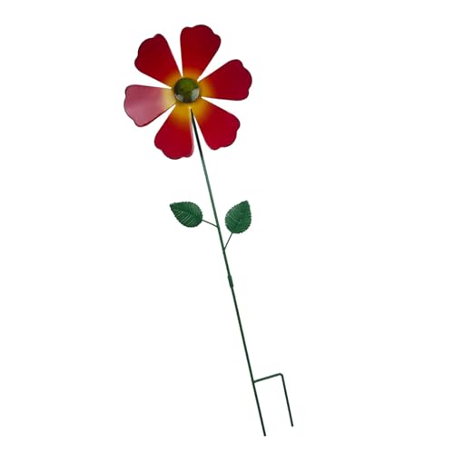 Rotierende Winde Spinner Windmühle Skulptur Metallgarten Kunst Yard Dekoration Geschenk Geeignet Für Rasen Landschaft Buntes Wind Spinner Für Garten von YUNNIAN