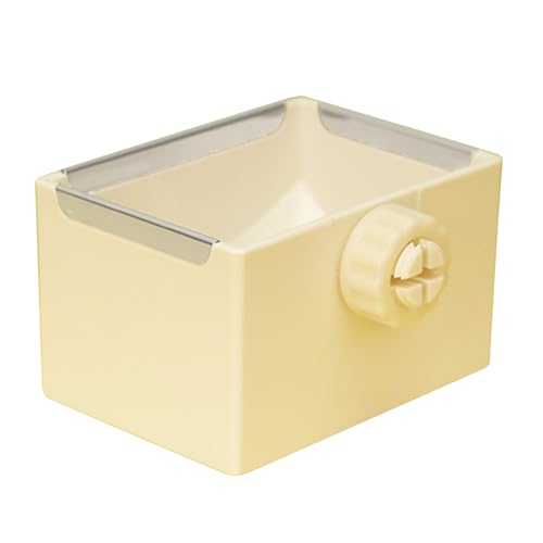 YUNNIAN Schraube Lebensmittelfütterung Schüssel Kunststoff Kaninchen Käfighänge Feeder Futter Schüssel Wasser Kleines Tierfütterung Käfig Fütterung Haustier Vorräte von YUNNIAN