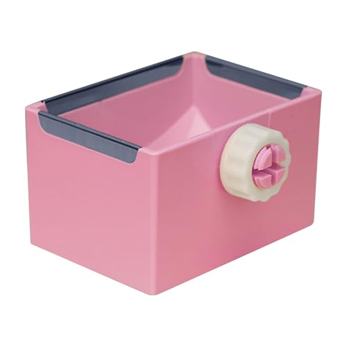 YUNNIAN Schraube Lebensmittelfütterung Schüssel Kunststoff Kaninchen Käfighänge Feeder Futter Schüssel Wasser Kleines Tierfütterung Käfig Fütterung Haustier Vorräte von YUNNIAN