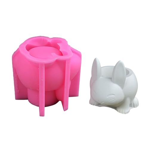 Vielseitige Blumentöpfe Schimmelkaninchen Geformte Garten Pflanzer Silikonform Sukkulente Vase Und Stifthalter Schimmel Schmuck Werkzeug Flexible Form von YUNNIAN
