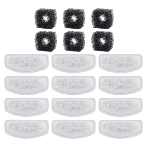 YUNNIAN 18LOTS Multiple Filtration Pet Water Fountains Katzen Trinken Filterpolster Für Frischkatzen Katzen Gesundheit Wasserfilter von YUNNIAN