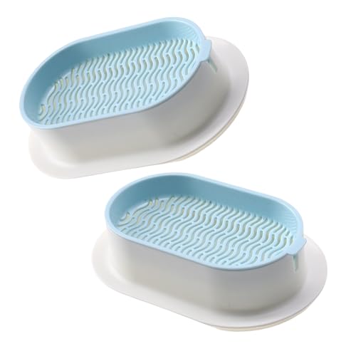 YUNNIAN 2pcs Katzen Gras Für Innenräume Anbau Kits Bio Mix Boden Pflanzer Natürliche Kontrollgeschenke Pflanzen Katzen Gras Pflanzentopf von YUNNIAN