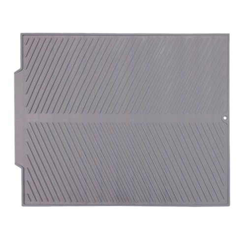 YUNNIAN Abtropfmatte aus lebensmittelechtem Silikon für Küchenspüle und einfaches Abtropfgestell für Gemüse von YUNNIAN