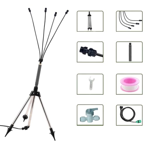 YUNNIAN Einstellbare Tragbare Ständer Mit Tragbarem Kühlung Für Gartenpool Gartenständer Einstellbares Höhenstativnebelsystem von YUNNIAN