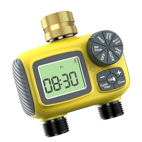 YUNNIAN Gartenschlauch Wasserhahn Timer 2 Zonen Bewässerung Für Haus Und Gartenhaus Nutzen Sie Outlet Water Für Die Gartenarbeit YUNNIAN Gartenschlauch Wasserhahn Timer 2 Zonen Bewässerung Für Haus Und Gartenhaus Nutzen Sie Outlet Water Für Die Gartenarbeit von YUNNIAN