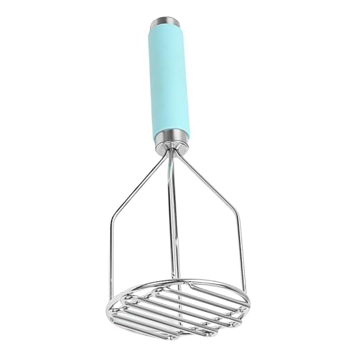 YUNNIAN Kartoffelzerkleinerer aus Edelstahl, Obstwerkzeug, gepresster Kartoffelstampfer, manueller Obst-Gemüse-Druckschlamm von YUNNIAN