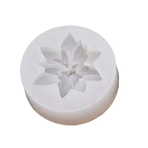 YUNNIAN Silikonform für Kerzen, Seife, Fondant, Weihnachtsblumen YUNNIAN Silikonform für Kerzen, Seife, Fondant, Weihnachtsblumen von YUNNIAN