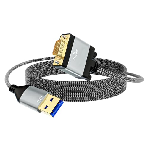 YUNNIAN USB3.0 Zu VGA Kabel Fastgeschwindigkeit 5Gbit / S Getriebe 1080p Auflösung Unterstützung Für PC Monitorprojektoren YUNNIAN USB3.0 Zu VGA Kabel Fastgeschwindigkeit 5Gbit / S Getriebe 1080p Auflösung Unterstützung Für PC Monitorprojektoren von YUNNIAN