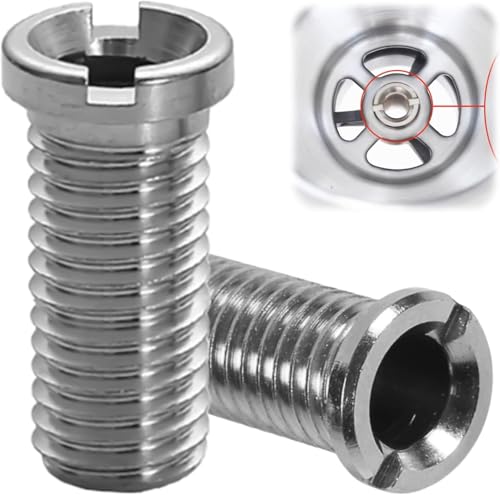YUNPYCHY 2 Stück Hohlschraube Spüle,Hohlschraube für Siebkorbventile,M12 x 30 mm Edelstahl Hohlschraube Spüle YUNPYCHY 2 Stück Hohlschraube Spüle,Hohlschraube für Siebkorbventile,M12 x 30 mm Edelstahl Hohlschraube Spüle von YUNPYCHY