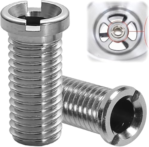 YUNPYCHY 2 Stück Hohlschraube Spüle,Hohlschraube für Siebkorbventile,M12 x 40 mm Edelstahl Hohlschraube Spüle YUNPYCHY 2 Stück Hohlschraube Spüle,Hohlschraube für Siebkorbventile,M12 x 40 mm Edelstahl Hohlschraube Spüle von YUNPYCHY