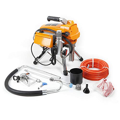 3000W Airless Farbsprühgerät YUNRUX Spritzmaschine Paint Lackiergerät Spritzlackiermaschine Spritzpistole Airlessgerät Spritzgerät Spritzpistolenmaler Sprühmaschine Farbspritzpistole Sprayer 3.5L/Min von YUNRUX