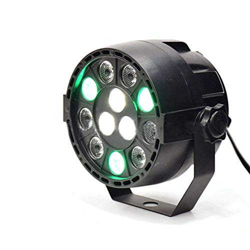 4 Stück 12 Led Scheinwerfer YUNRUX 15W RGBW Strahler Mini Discolicht DJ Strobe Light Led Bühnenbeleuchtung Lampe PAR Bühnenbeleuchtung Lichteffekt DMX512 für Disco Stage Party von YUNRUX