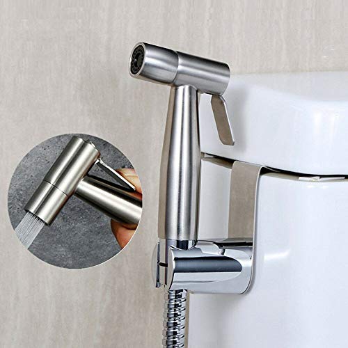 YUNRUX Bidet Brause Set - Edelstahl Sprüher + Handbrause + Halter für Toilette wc - Rostfrei WC Brause für Intimdusche Duschkopf YUNRUX Bidet Brause Set - Edelstahl Sprüher + Handbrause + Halter für Toilette wc - Rostfrei WC Brause für Intimdusche Duschkopf von YUNRUX