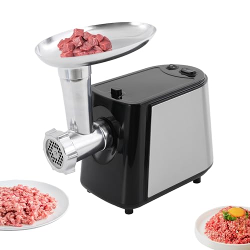 YUNRUX Elektrischer Fleischwolf mit 3-Klingen 1-1.5kg/min Mahlgeschwindigkeit Zerkleinerer Küche Elektrisch Multizerkleinerer Multifunktion Wurstfüller Elektrischer Wurstmaschine Fleischwolf 800W YUNRUX Elektrischer Fleischwolf mit 3-Klingen 1-1.5kg/min Mahlgeschwindigkeit Zerkleinerer Küche Elektrisch Multizerkleinerer Multifunktion Wurstfüller Elektrischer Wurstmaschine Fleischwolf 800W von YUNRUX