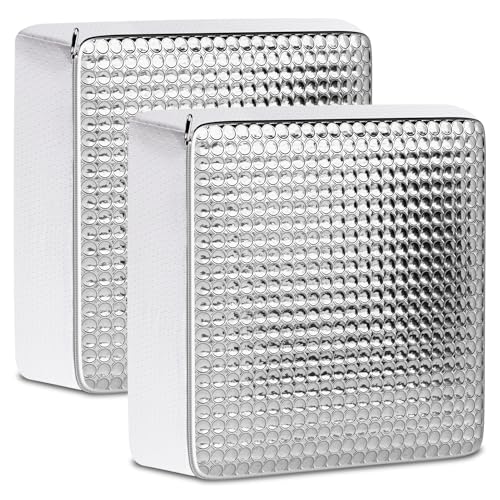 Wohnmobil-Dachlicht-Isolator, 35,6 x 35,6 x 7,1 cm, RV-Entlüftungsisolator und Dachfensterabdeckungen mit Klettverschlüssen, wasserdichte Wohnmobil-Entlüftungsabdeckungen für Innenwohnmobile, von YUNVI