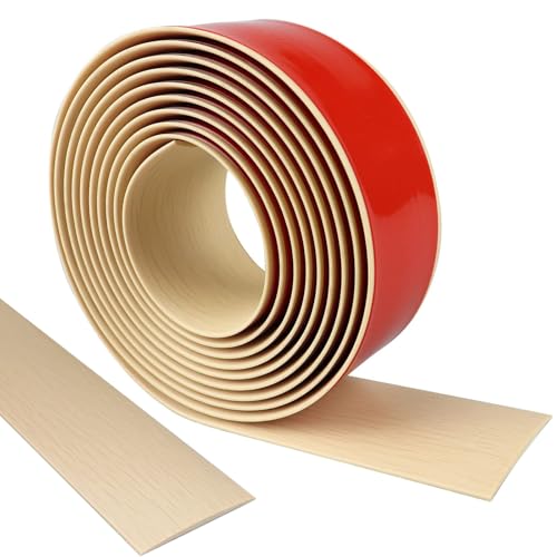 Übergangsprofil Selbstklebend, 1,5m x 5cm Bodenübergangsleisten, Bodenbeläge, PVC Fußbodenleiste, Übergangsprofil Selbstklebend Vinyl Übergangsleiste, Geeignet für Bodenbeläge, Ahorn Holzmaserung Übergangsprofil Selbstklebend, 1,5m x 5cm Bodenübergangsleisten, Bodenbeläge, PVC Fußbodenleiste, Übergangsprofil Selbstklebend Vinyl Übergangsleiste, Geeignet für Bodenbeläge, Ahorn Holzmaserung von YUNXCNA