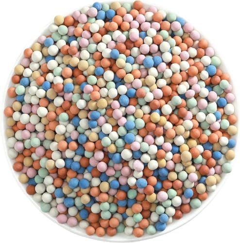 YUNXIASW 180g 8-10 mm Clay Kiesel Gartenarbeit Ceramsite Orchidee Hydroponische Pflanzung, Dekosteine Kieselsteine Natur Sand Kies Natur, Ceramsite Gartenbau-Tonkiesel, Tonkugeln für Zimmerpflanzen von YUNXIASW