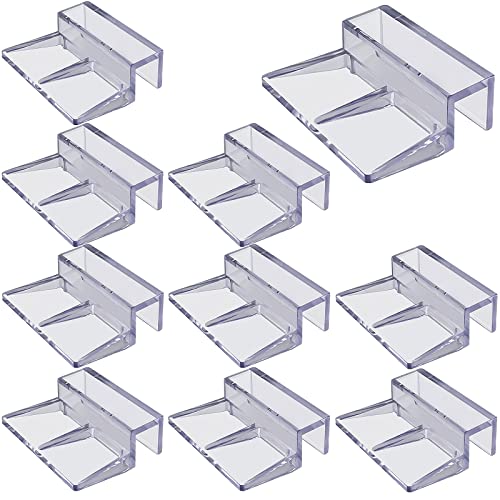 YUNYAN 10 Stück Glasabdeckungs-Clips für Aquarien 6mm Acryl Aquarium Glasabdeckungshalter Aquarium Abdeckung Halterung Unterstützung Aquarium Abdeckung Halterung für randlose Aquarien YUNYAN 10 Stück Glasabdeckungs-Clips für Aquarien 6mm Acryl Aquarium Glasabdeckungshalter Aquarium Abdeckung Halterung Unterstützung Aquarium Abdeckung Halterung für randlose Aquarien von YUNYAN